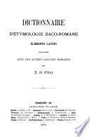 Dictionnaire d'étymologie daco-romane