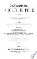 Dictionnaire d'horticulture