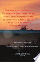 Dictionnaire Dan-FranÁais (dan de líEst)