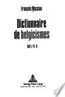 Dictionnaire de belgicismes