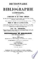 Dictionnaire de bibliographie catholique, 3