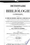 Dictionnaire de bibliographie catholique