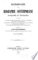 Dictionnaire de biographie contemporaine françaises et étrangère