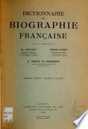 Dictionnaire de biographie française