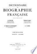 Dictionnaire de biographie française