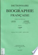 Dictionnaire de biographie française