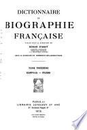 Dictionnaire de biographie française