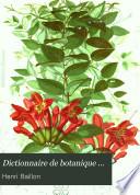 Dictionnaire de botanique