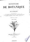 Dictionnaire de botanique