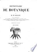 Dictionnaire de botanique