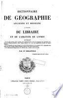 Dictionnaire de géographie ancienne et moderne