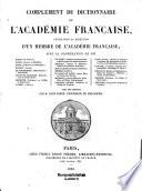 Dictionnaire de l'Académie Française