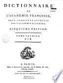 Dictionnaire de l'Académie française...