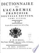 Dictionnaire de l'Académie françoise