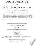 Dictionnaire de l'Académie françoise
