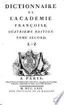 Dictionnaire de l'Académie Françoise