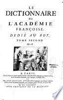 Dictionnaire de l'académie françoise