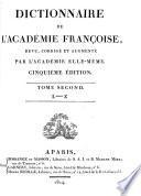 Dictionnaire de l'Académie françoise,
