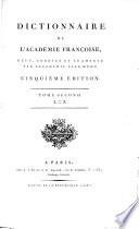 Dictionnaire de l'Académie Françoise,
