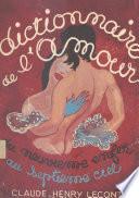 Dictionnaire de l'amour