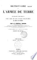 Dictionnaire de l'armée de terre