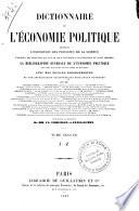 Dictionnaire de l'économie politique