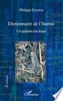 Dictionnaire de l'humus