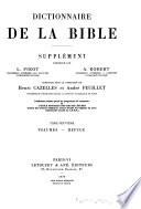 Dictionnaire de la Bible