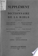 Dictionnaire de la Bible: Satan-Songe