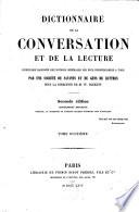 Dictionnaire de la conversation de la lecture