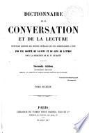 Dictionnaire de la conversation et de la lecture, 6