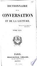 Dictionnaire de la conversation et de la lecture