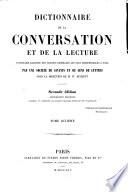 Dictionnaire de la conversation et de la lecture