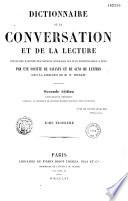 Dictionnaire de la conversation et de la lecture