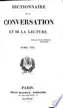 Dictionnaire de la conversation et de la lecture