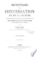 Dictionnaire de la conversation et de la lecture