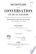 Dictionnaire de la conversation et de la lecture