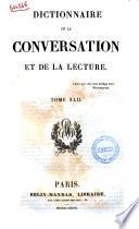 Dictionnaire de la conversation et de la lecture