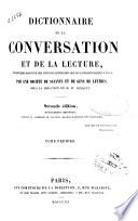 Dictionnaire de la conversation et de la lecture