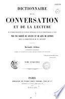 Dictionnaire de la conversation et de la lecture