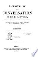Dictionnaire de la conversation et de la lecture inventaire raisonné des notions générales les plus indispensables à tous par une société de savants et de gens de lettres sous la direction de M. W. Duckett