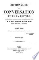 Dictionnaire de la conversation et de la lecture inventaire raisonné