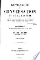 Dictionnaire de la conversation et de la lecture inventaire raisonné