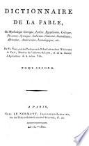 Dictionnaire de la fable