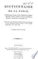 Dictionnaire de la fable