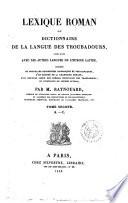 *Dictionnaire de la langue des troubadours