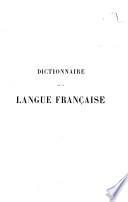 Dictionnaire de la langue française abrégé du dictionnaire de É