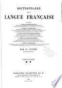 Dictionnaire de la langue française contenant