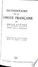Dictionnaire de la langue française