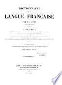 Dictionnaire de la langue française...